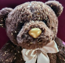 NWT Stuffed Brown Bear By Holiday Home