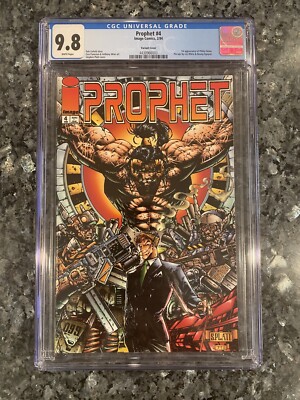 Futuristic Warfare: Prophet #4 Stephen Platt Variant Cover - CGC 9.8 White Pages