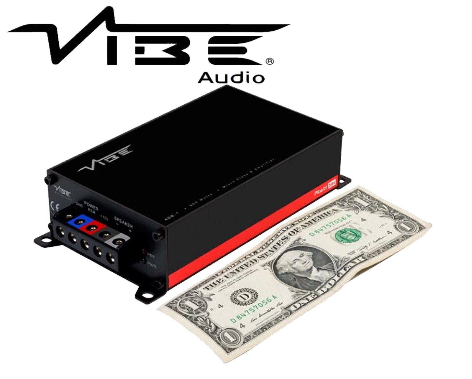 Vibe POWERBOX400.1M-V7 Amplificatore mono 400 Watt rms Classe D super compatto