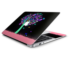 Skin Wrap for Macbook Air 11 inch Living Tree Butterfly Colorful