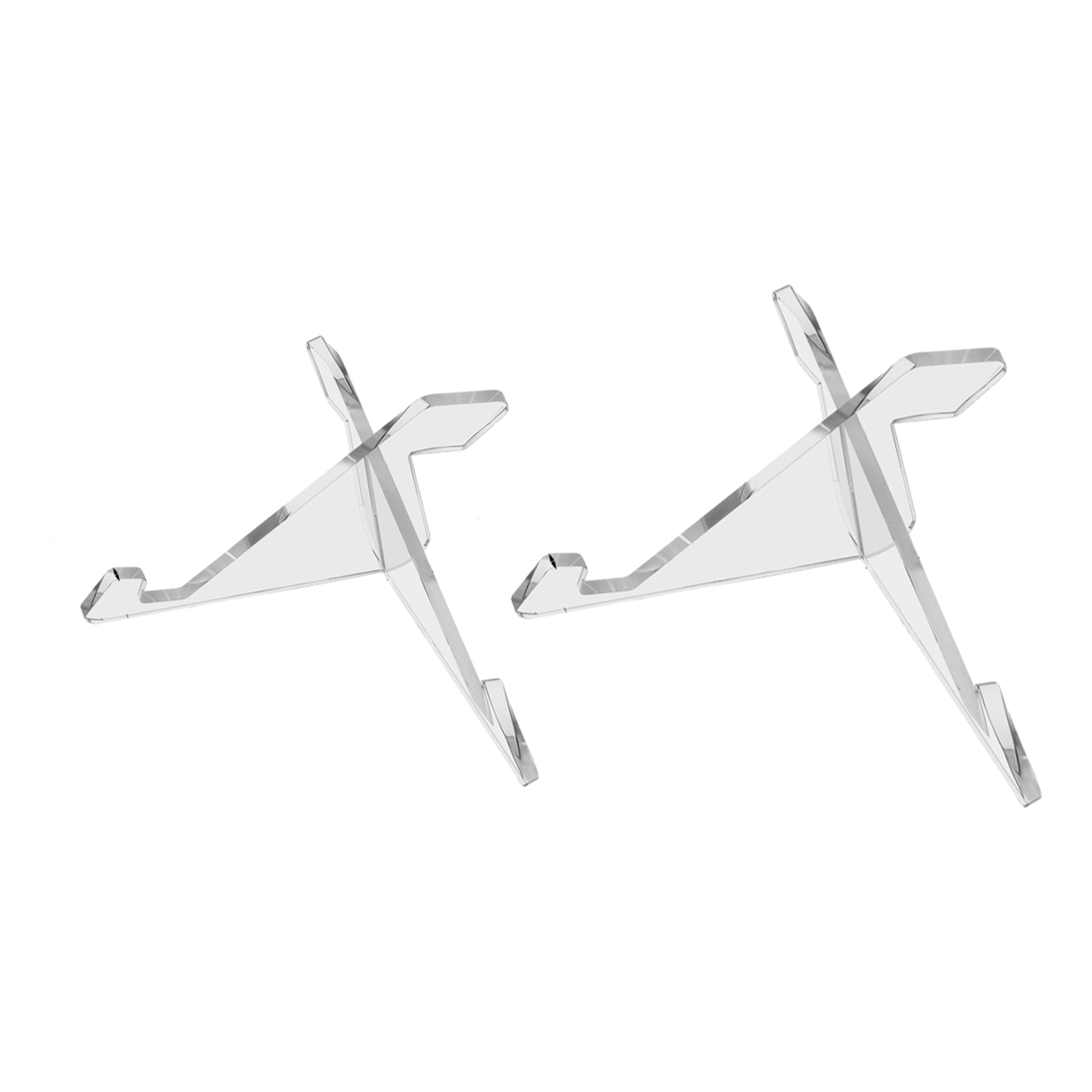 Acrylic Display Easel Stands Picture Frame Book Sign Tall Clear Home Coin Holder