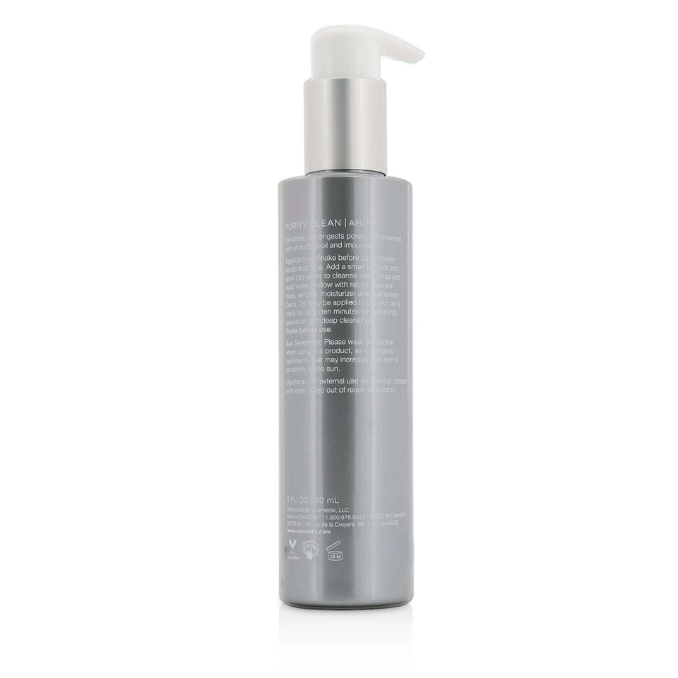 Limpiador exfoliante CosMedix Purity Clean 150 ml/5 oz Foto 3 de 3