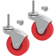 2-1/2 In.Wheels for Creepers 2-Pack Free Shipping New