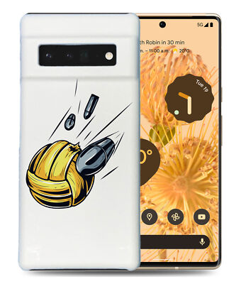 CASE COVER FOR GOOGLE PIXEL|NETBALL SPORTS WITH BULLETS