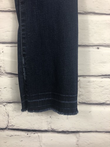 DL1961 Florence Instascuplt Cropped Flare Huntington Blue Jeans Size 28 - Picture 4 of 11
