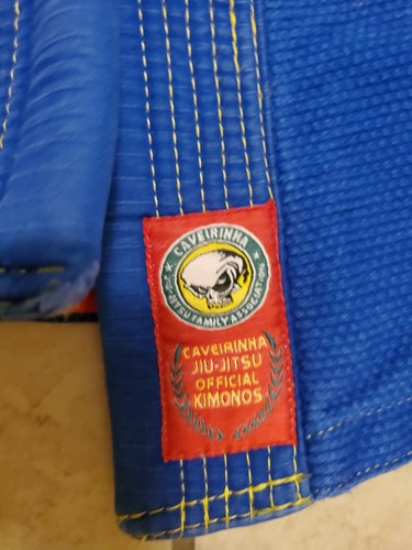Caveirinha Jiu-Jitsu Family Association Kimono Size A-0 top only - Picture 7 of 8