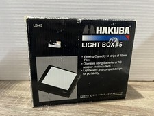 Hakuba Table Top Still Picture/Film Strip Light Box 5"x4" - NEW