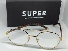 RetroSuperFuture VAF Numero 32 Oro Frame Size 56mm Optical NIB