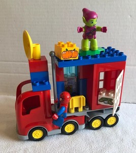 spiderman duplo truck