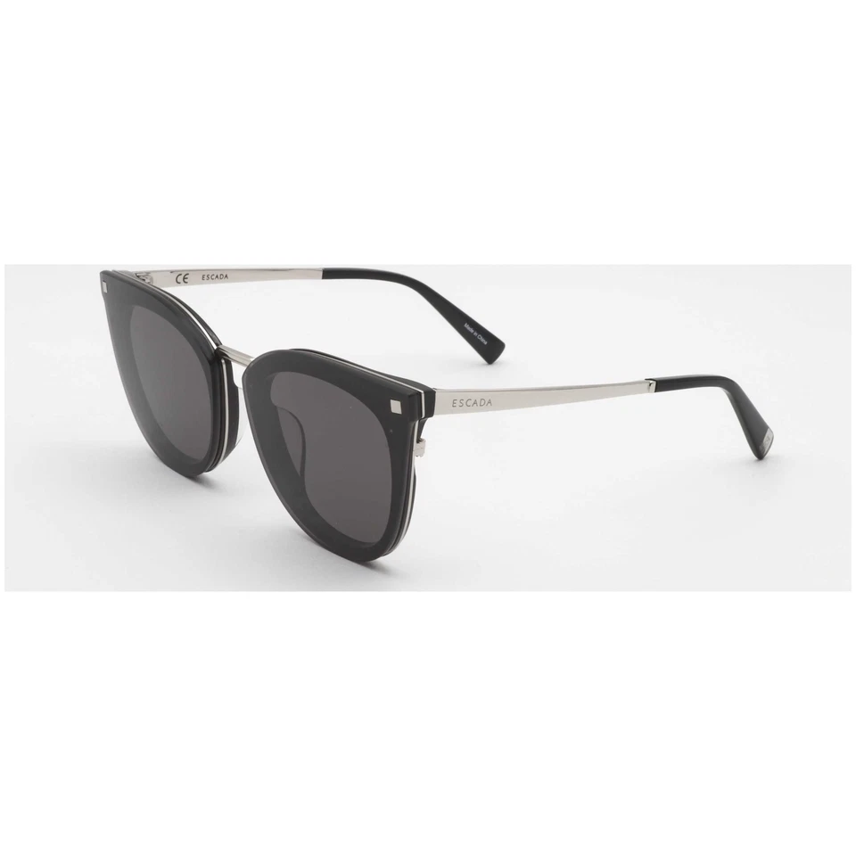Gafas de sol negras Escada para mujer 64 mm SESA54F-0A02-64