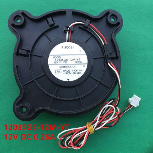 1PCS Cooling Fan for Refrigerator 12035GE-12M-YT 12V DC 0.26A - Afbeelding 1 van 2