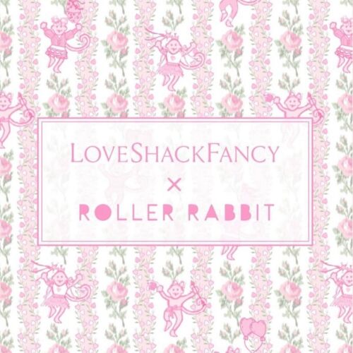 Roller Rabbit X LoveShackFancy Monkey Limited Edition Polo Pajamas Large NWT - Picture 2 of 5