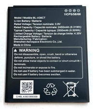 BL-A36CT 2450mAh Replacement Battery For Koobee K100 SL004T Assurance Cell Phone