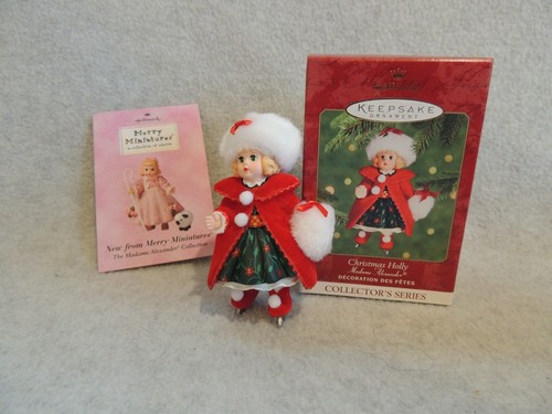 Hallmark Keepsake Ornament Madame Alexander collection Christmas Holly 2000 - Picture 2 of 3