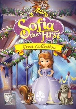SOFIA THE FIRST GREAT COLLECTION - 4 DVD COMPLETE 1- 4 MOVIES (ENG VERSION)   