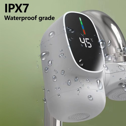 3400W 220V Electric Tankless Instant Hot Water Heater Shower Kitchen Tap Faucet - Picture 9 of 15