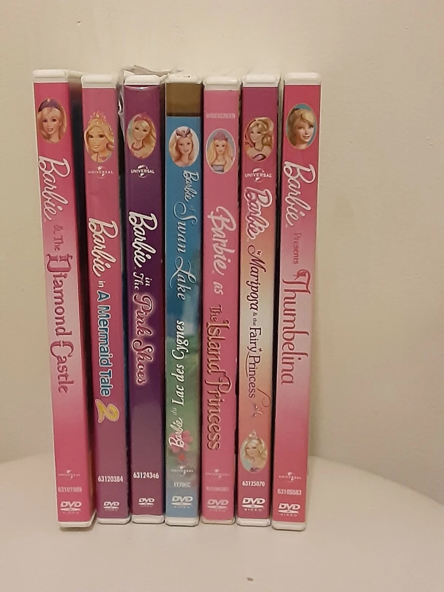 Barbie 7 DVDs Preowned eBay