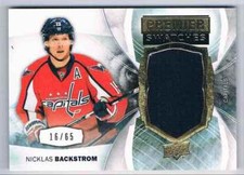 2015-16 PREMIER SWATCHES NICKLAS BACKSTROM JERSEY 1 COLOR 16/65 WASHINGTON