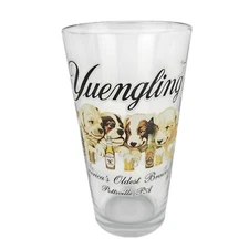 Yuengling Pint Beer Glass 16 oz. Dogs America's Oldest Brewery Pottsville PA