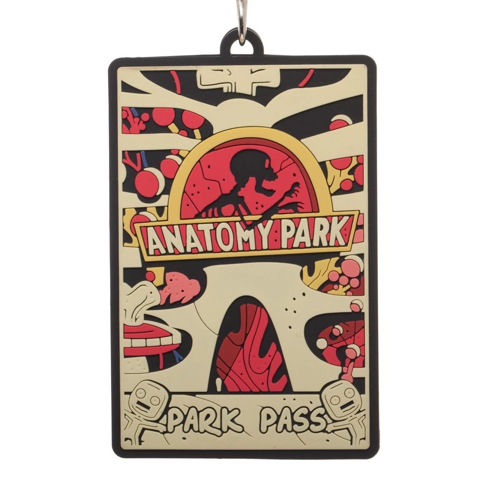 Rick and Morty Anatomy Park Lanyard ID Insignia Soporte Llavero De Lujo Juegos con disfraces  Foto 2 de 4