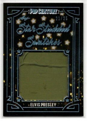 2023 Leaf Pop Century Star Studded Swatches Elvis Presley 21