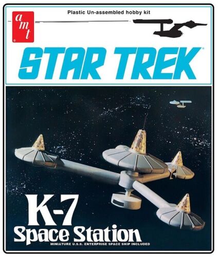 Amt/ Mpc AMT1415/12 - 1/7600 Star Trek K-7 Space Station - New - Picture 1 of 1