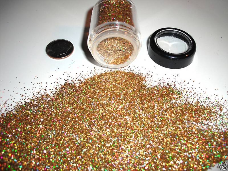 D00247 PREMIUM Grade Glitter 1 Fort Worth Mall - Gold flake Laser 64 Limited time for free shipping
