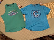 Nike Swift 2025 Chicago Marathon Running Tank Top DRI-FIT  T Shirt Women Medium