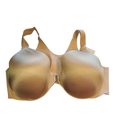 Soma Vanishing Back Full Coverage Front Clasp Underwire Bra 40C Soft Tan NEW