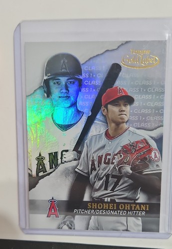 2020 Topps Gold Label - Shohei Ohtani #3 Class 1 Silver