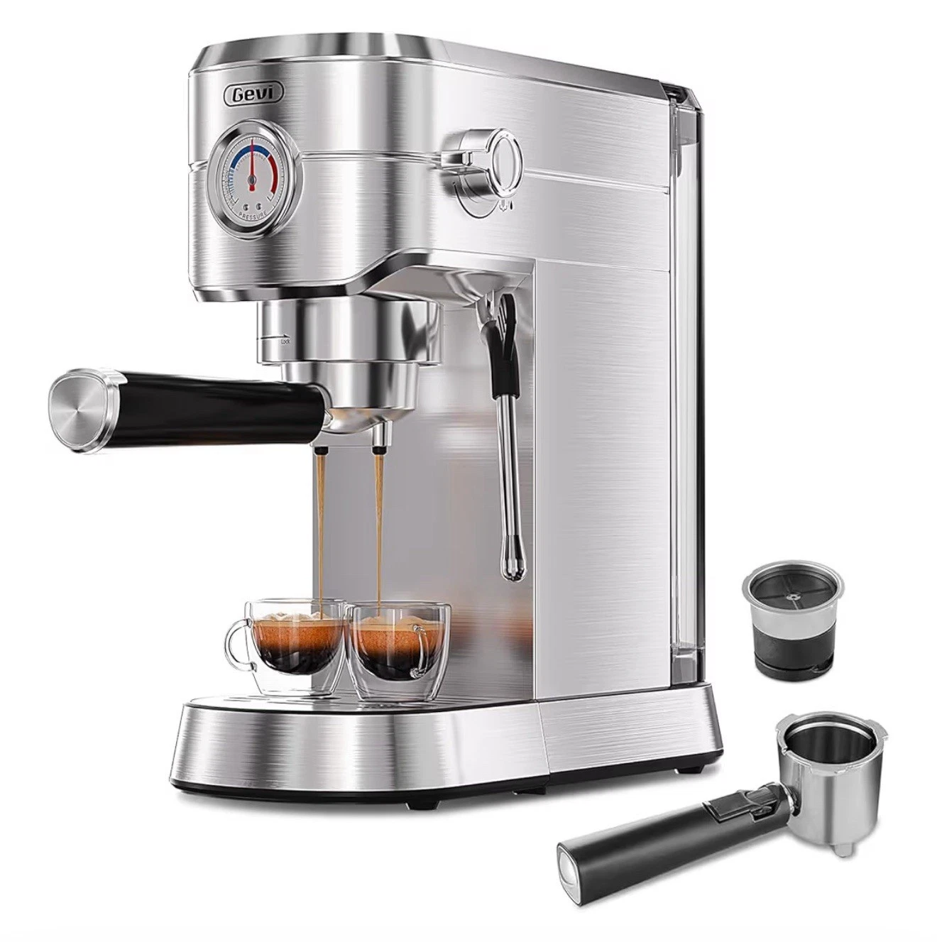 Espresso Machine 20 Bar with Portafilter for Nespresso Original Capsules