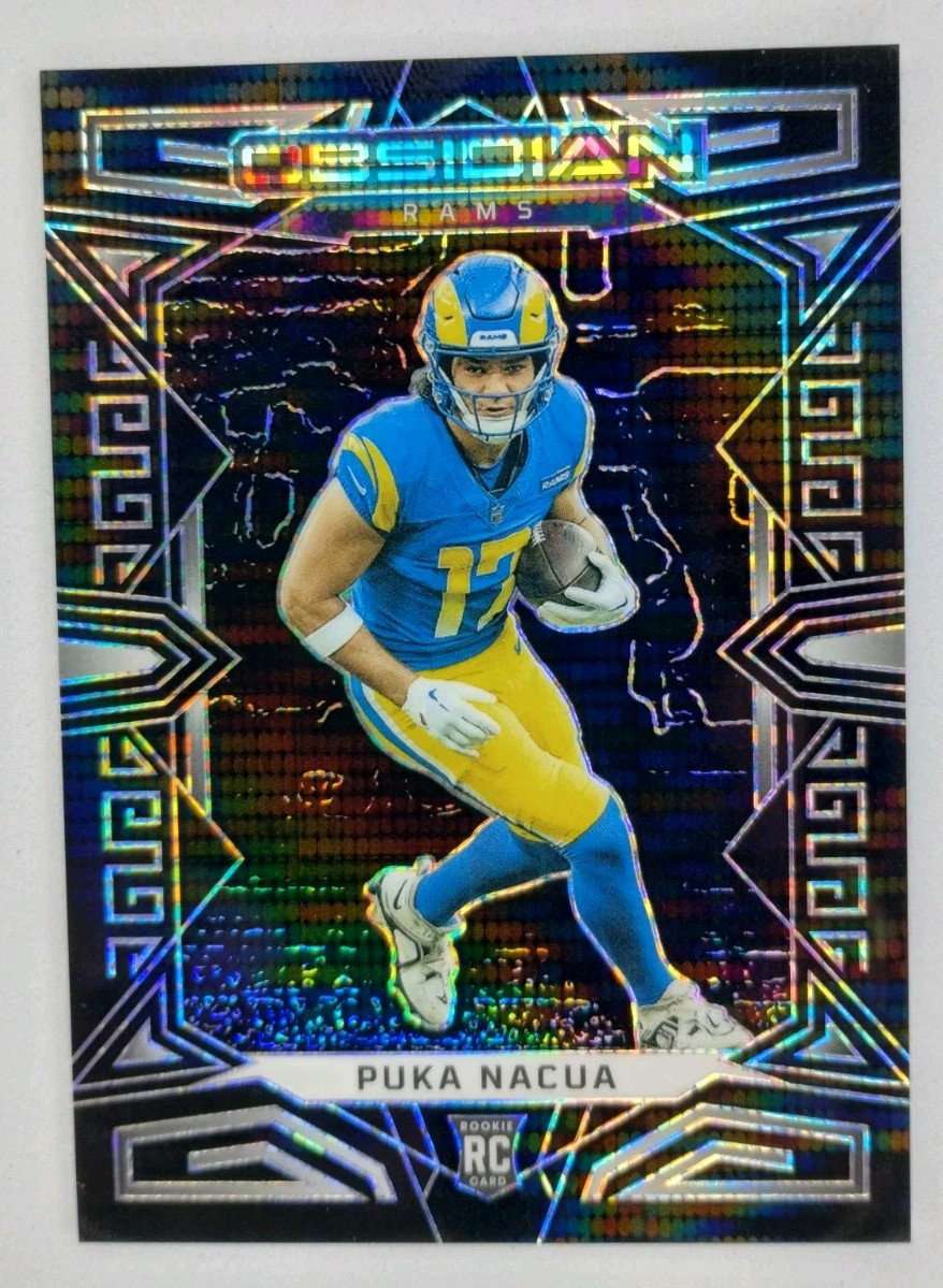 2023-24 Panini Obsidian (RC) Puka Nacua Base # 156
