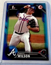 2016 Bowman Draft - Draft Picks Bryse Wilson #BD-111 Blue /150 (RC)