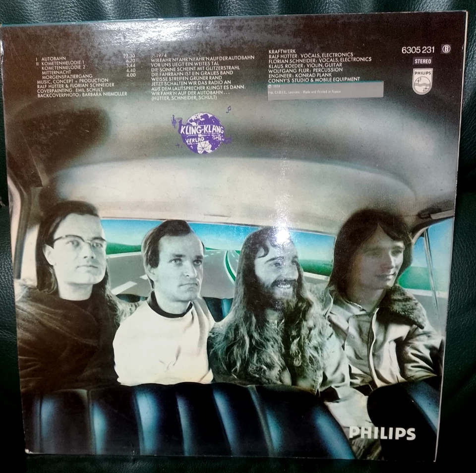 Kraftwerk Autobahn LP, photo 2 sur 2