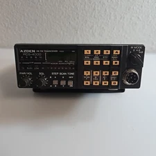 AZDEN PCS-4000  FM Transceiver Ham Radio No Microphone Or Ac Plug 