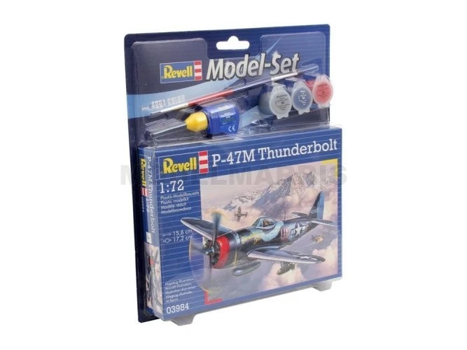 REVELL 63984 1/72 Model Set P-47 M Thunderbolt - Immagine 2 di 2