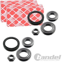 2X febi bilstein RADLAGER-SATZ Hinten Beidseitig Passend FÜR CitroËN C25 Jumper