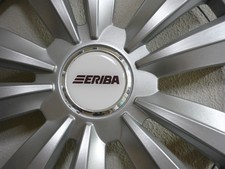 4x Eriba 56mm 3D Epoxy Logo Stickers für Radkappen Felgen Aufkleber Set