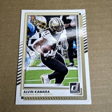 2025 Panini Donruss Football Base Set - Alvin Kamara Saints #8 Standard NFL Card