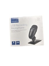 NEW Insignia USB Recording Cardioid Microphone NS-CBM19 with Power Cable