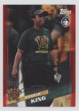2019 Topps Alliance of American Football Red 26/99 Jennifer King #32 0g0