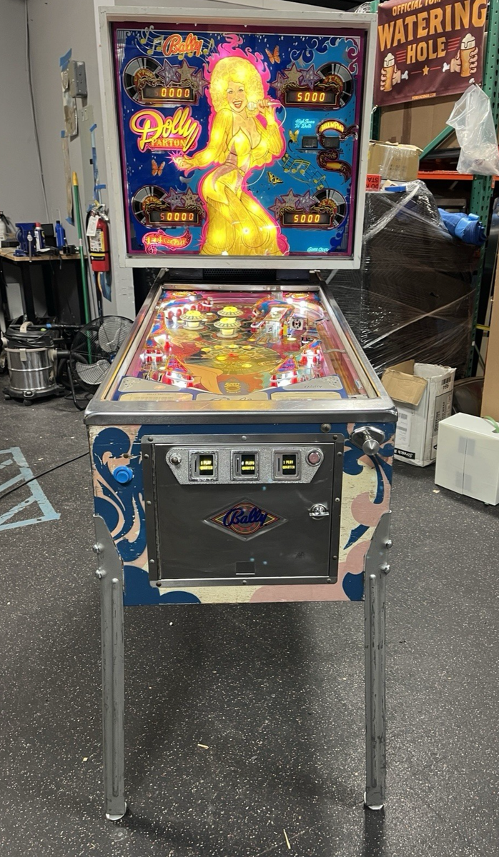 1979 BALLY DOLLY PARTON PINBALL MACHINE PROF TECHS PLAYS GREAT | eBay