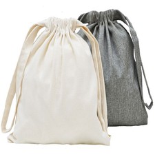 2 lniane torby do pakowania - 32x32cm Torba podróżna Torby do pakowania Walizka Organizer Zestaw