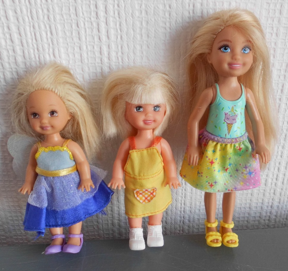 BARBIE) CHELSEA DOLLS, BABIES ACCESSORIES UPDATED 29/10/25
