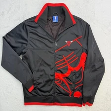 Unk Black and Red Graphic Men's Bomber Jacket