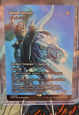 Doom Variant - Roaming Throne (Borderless) Marvel Universe Eternal-Legal Regular