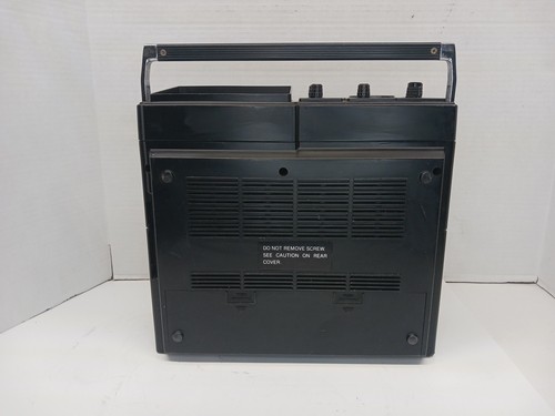Vintage 1982 Samsung Portable TV Model BT-120AT AM FM Radio -tested- - Picture 7 of 18