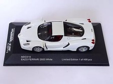 1/43 Ferrari Enzo 2003 White Diecast  Missing Box Jacket Case