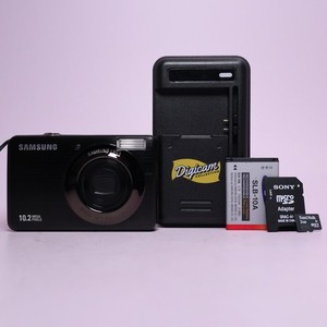 Samsung Digital Camera PL50 10.2MP Black Tested Full Working Set