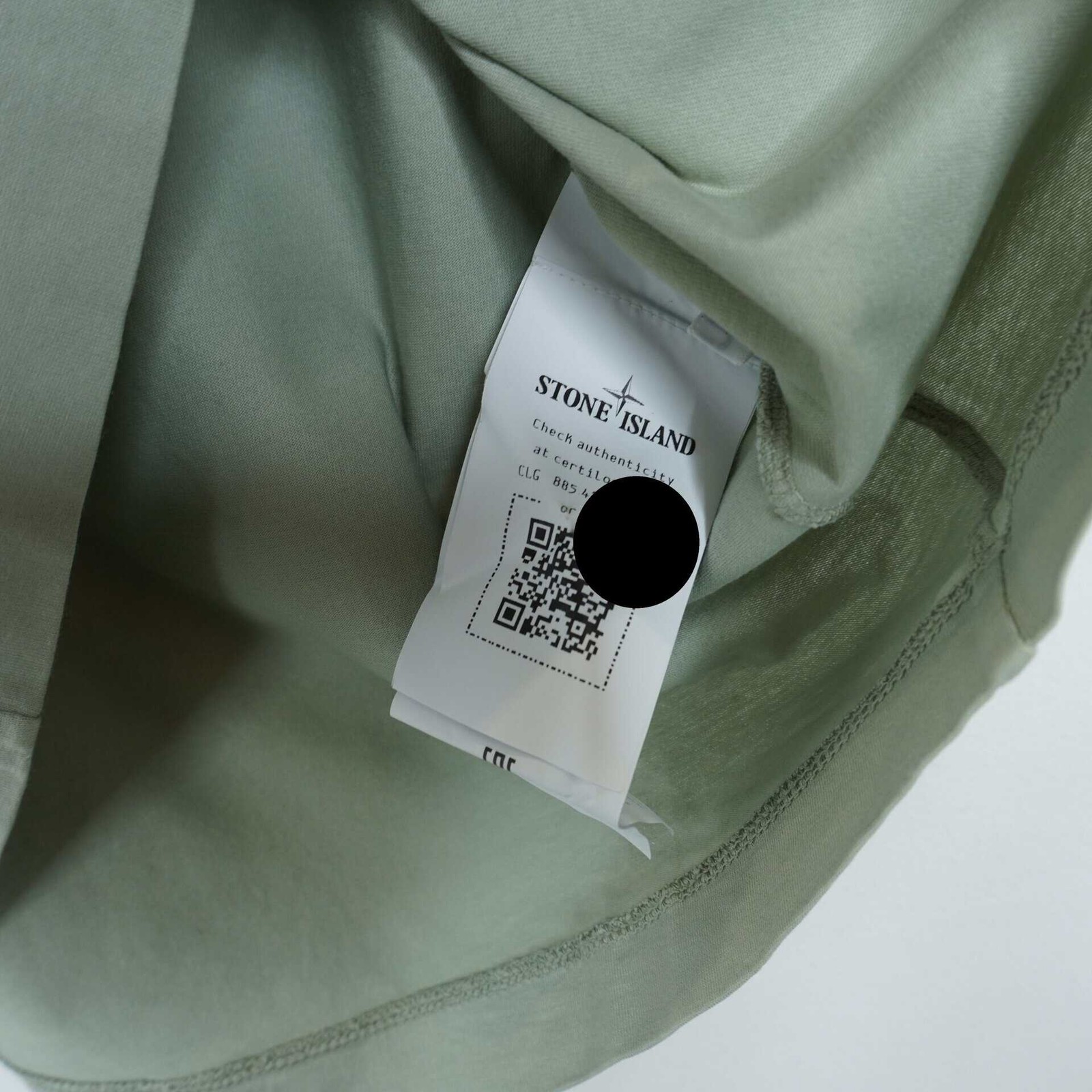 Stone Island Sage Green Patch Logo T-Shirt RRP £165 image 4
